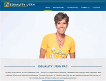 Tablet Screenshot of equalityutahpac.org